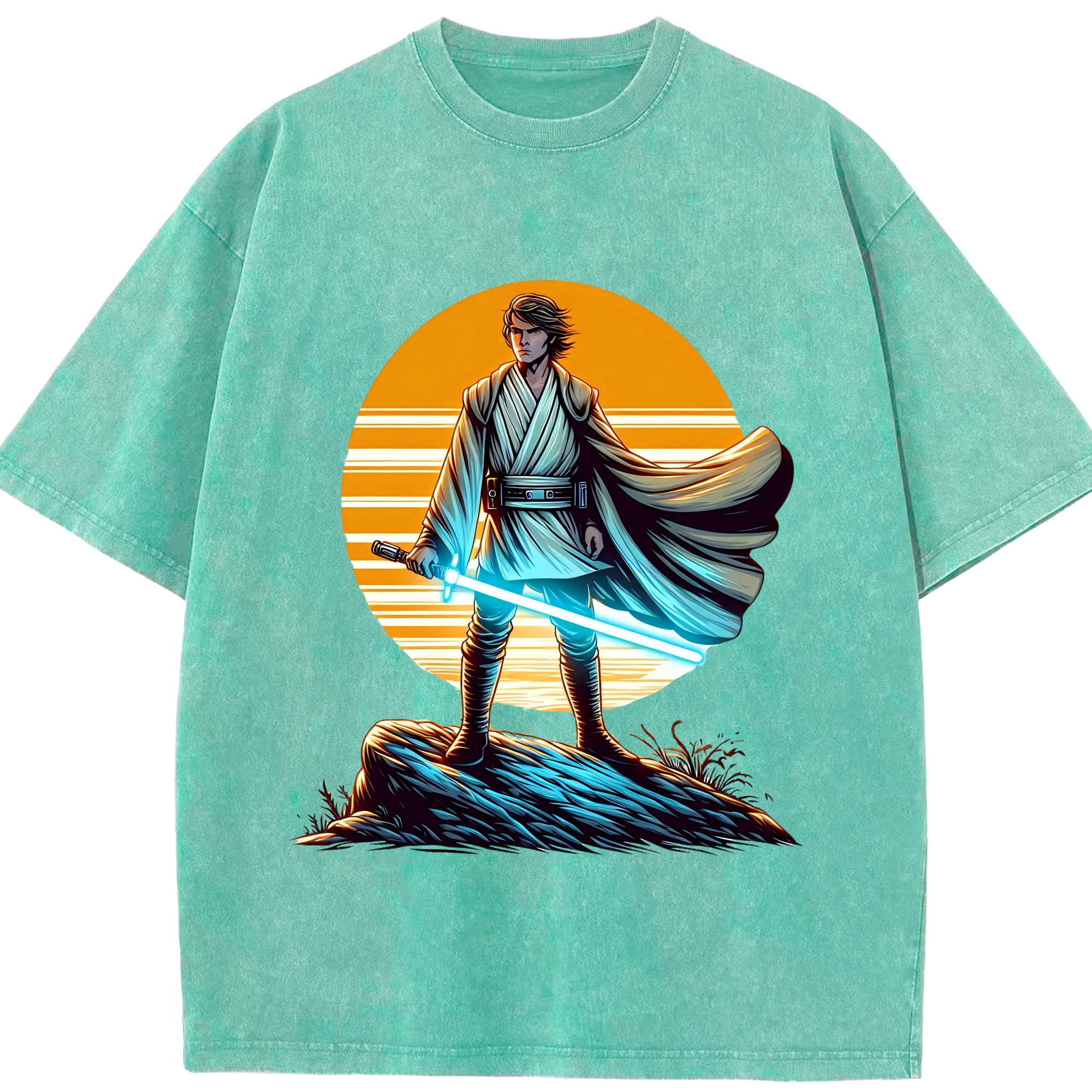 （画像用） スター・ウォーズ Star Wars 綿100% ヴィンテージ風 半袖Tシャツ（フロントプリント）